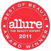 Allure Magazine Best of Beauty 2011 recognition for Unique Verve corrective facial and skincare expertise
