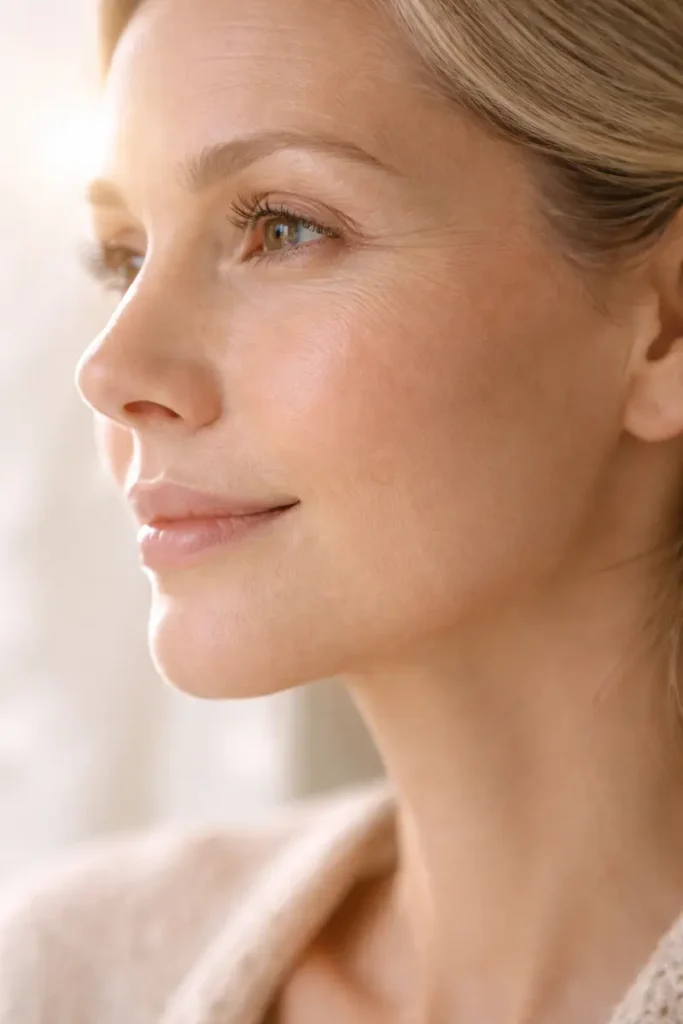 thin-skin-aging-sun-damage-uva-rays-spf-skincare-treatment.