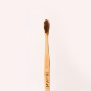 RiseWell BPA-Free Bamboo Toothbrush