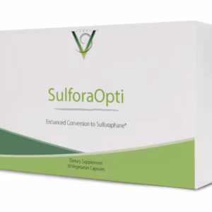 SulforaOpti supplement packaging