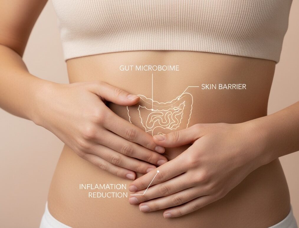 Gut-Driven Skin Aging